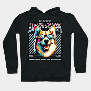 Bark Alert Welsh Corgi Hoodie